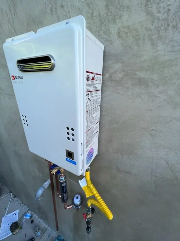 Tankless water heater installation for Penn Brooke Gardens homes